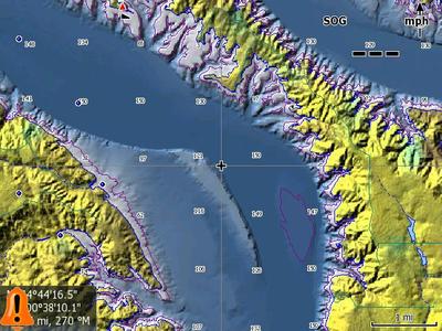 oahe lake samson doc depth maps mapping gps sonar feb 2009
