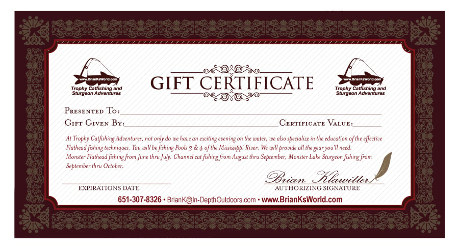 Nothing says I Love You more than a Gift Certificate from Briank s
