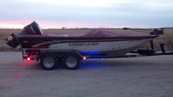 2000 Crestliner TS182 Dual bubbles/150 Yamaha OX66 2 ...