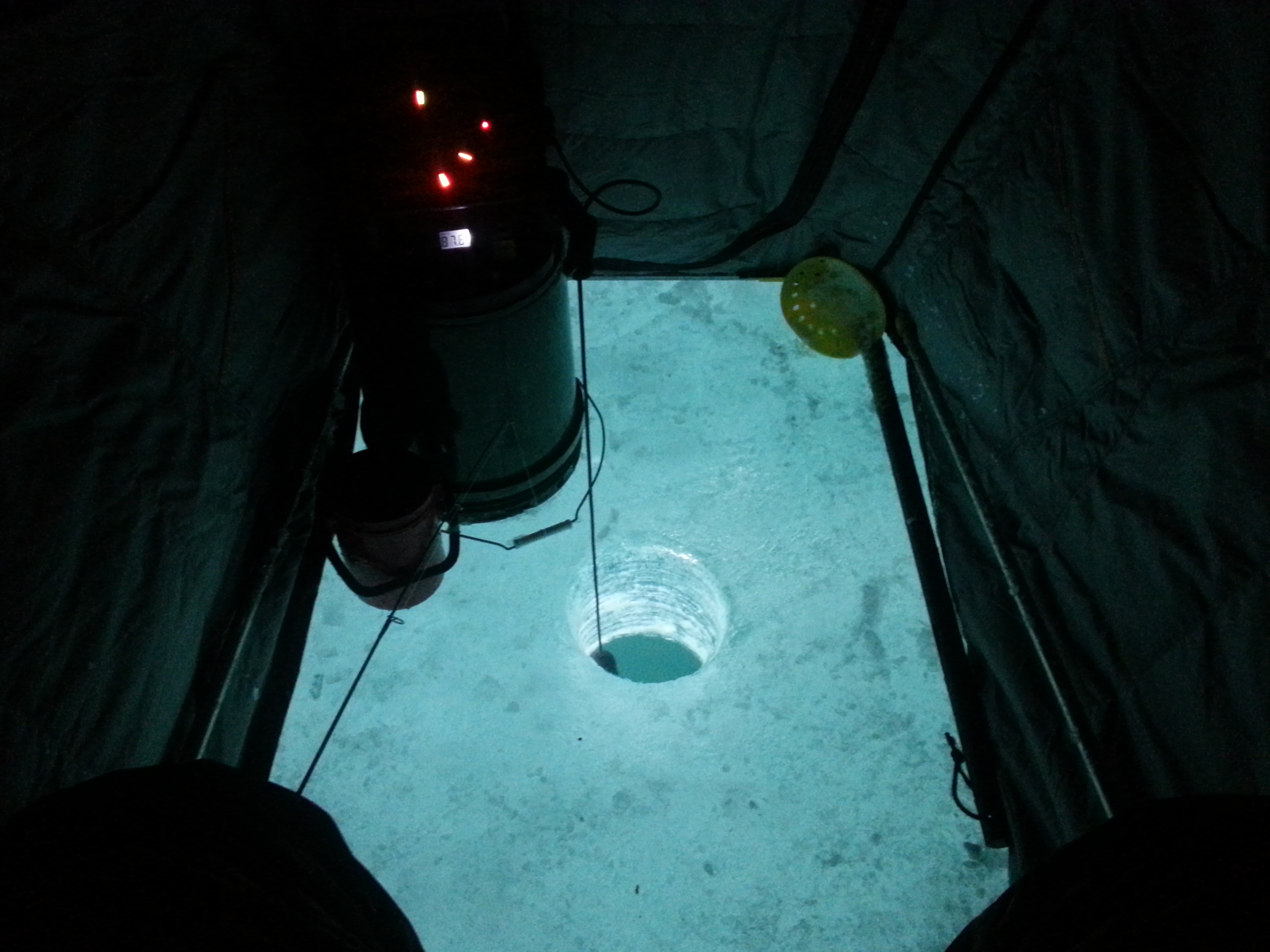 Shallow Water Ice Fishing and Light Penetration - Ice Fishing
