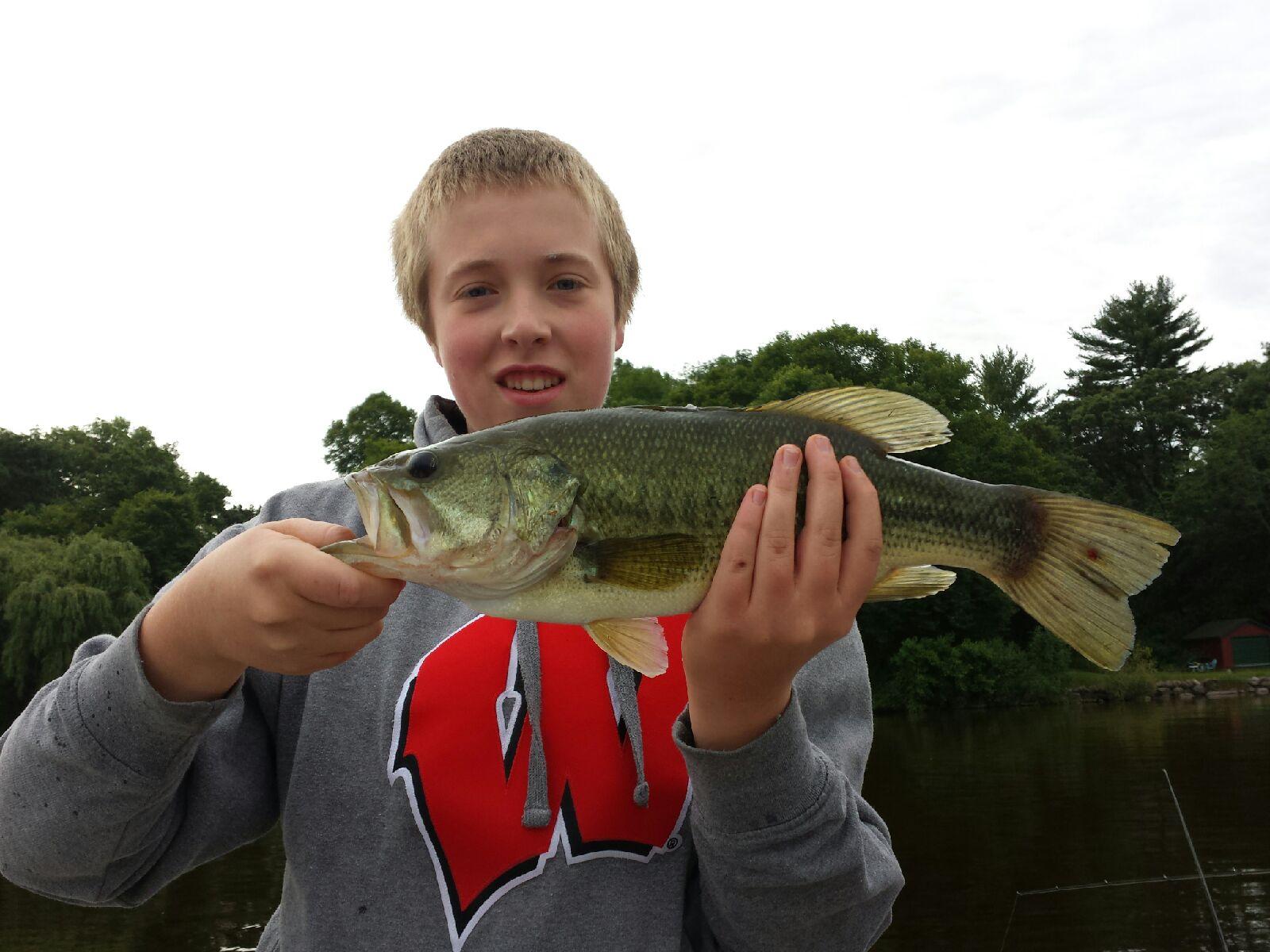 1st bass for the day | In-Depth Outdoors