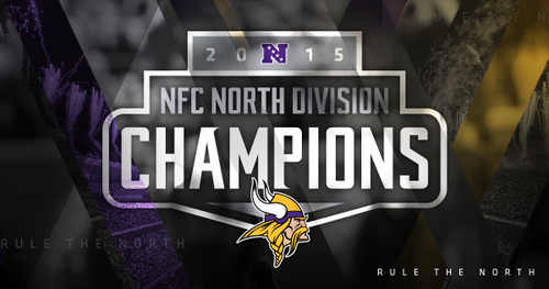 vikings nfc north championships