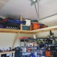 Ideas for storing your flip over in the garage? - Ice Fishing Forum - Ice  Fishing Forum