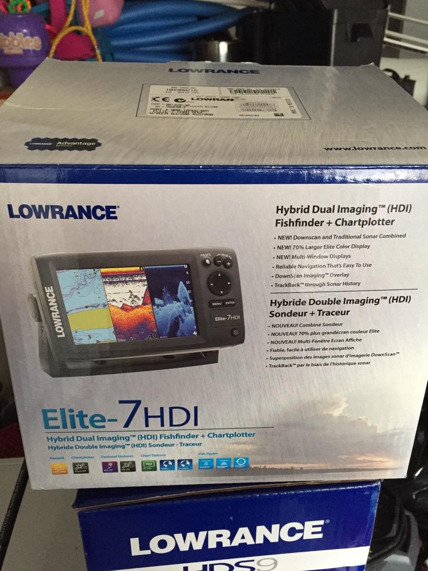 Lowrance Elite 7 HDI with navionics north chip - Classified Ads