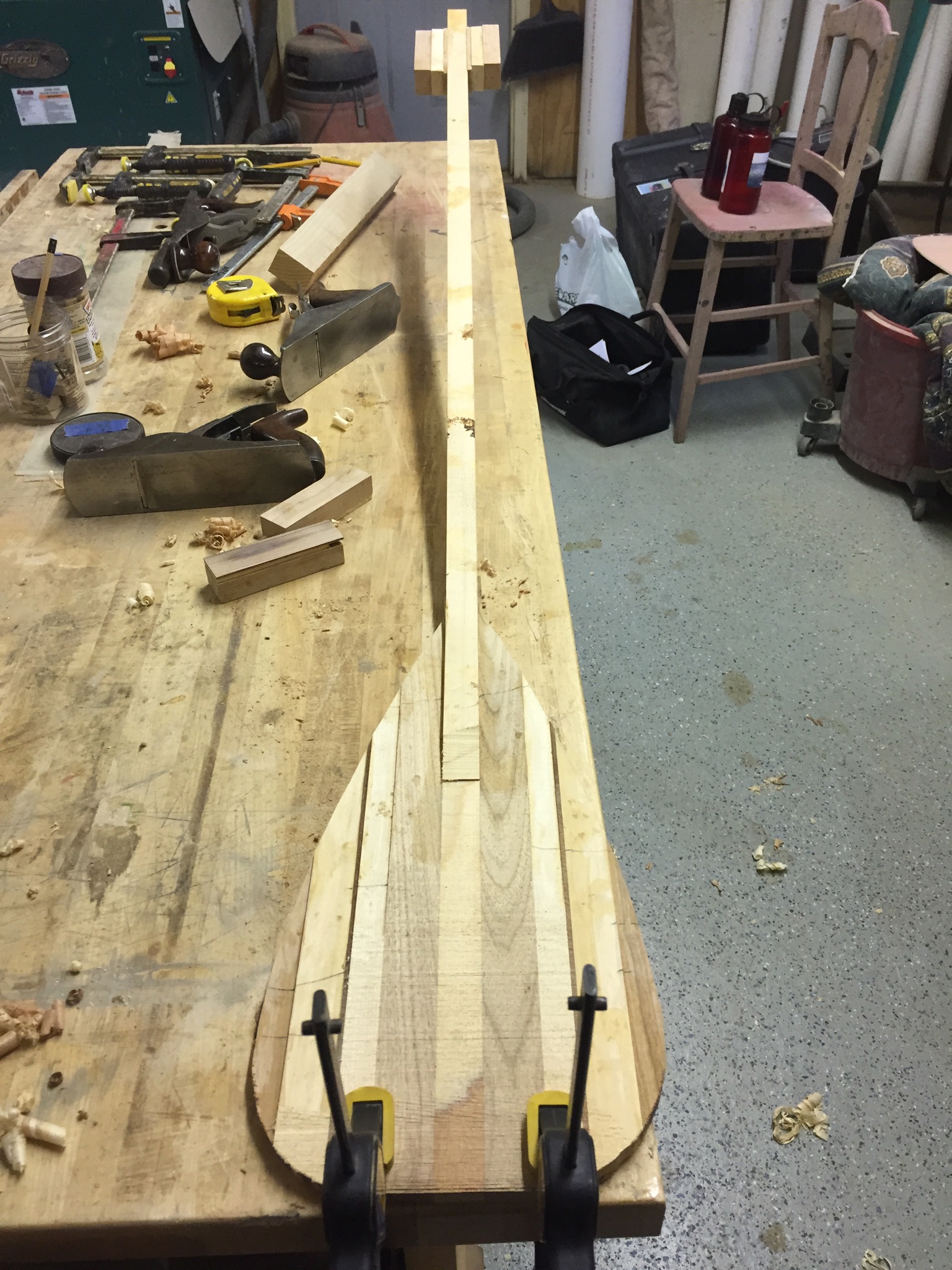 canoe paddle – finishing touches - general discussion