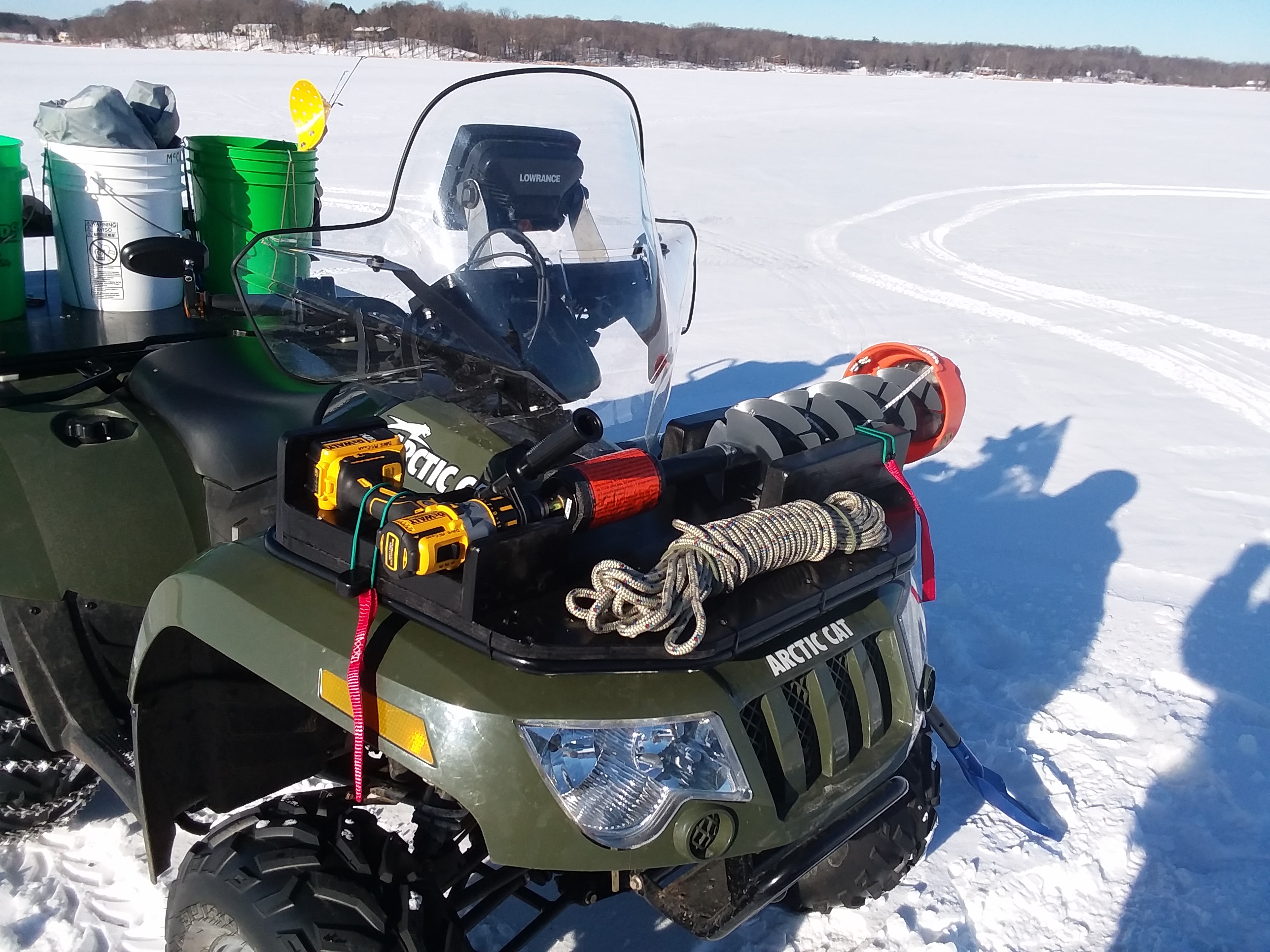 What drills are compatible for an ice auger - Ice Fishing Forum
