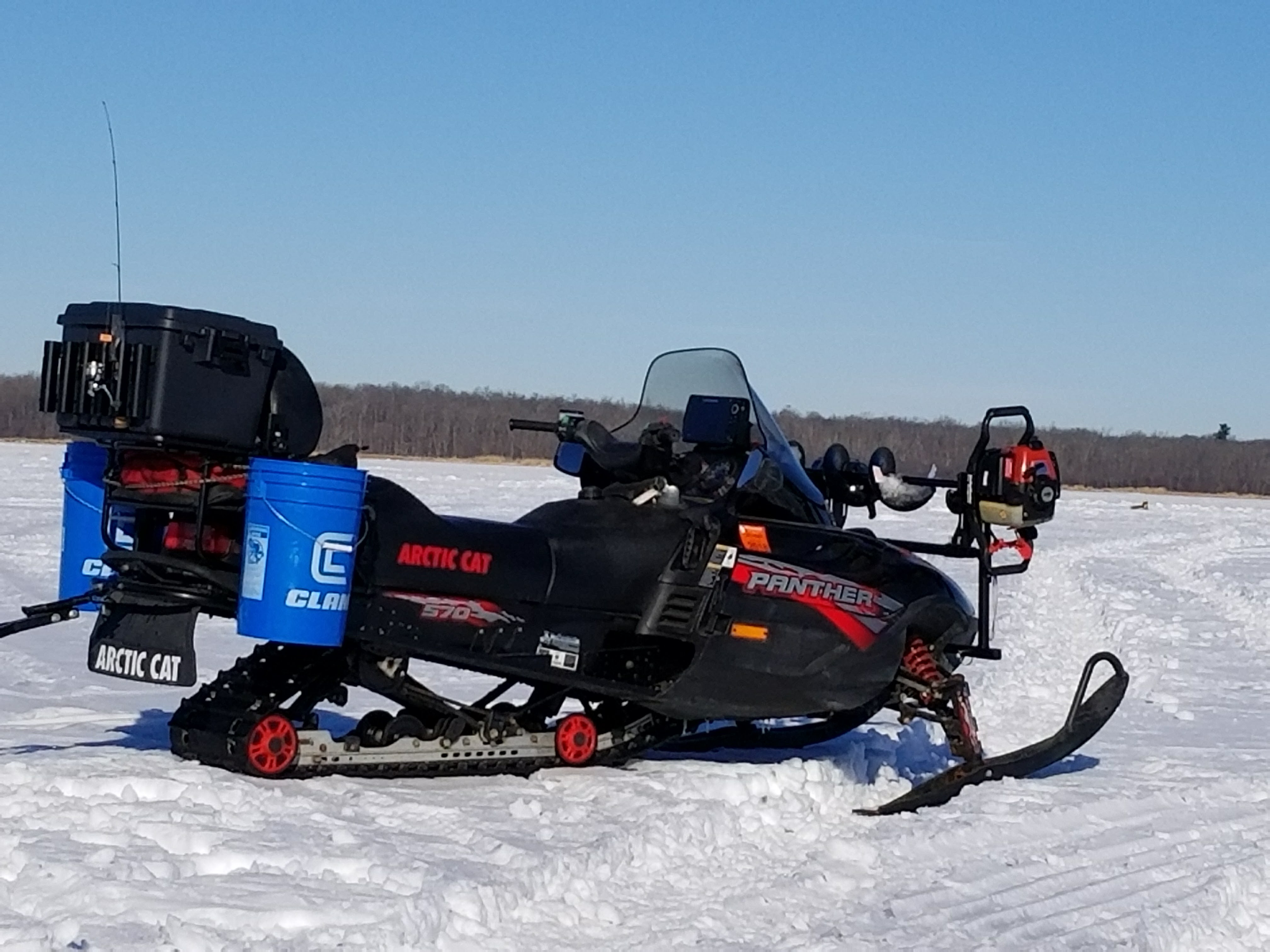 Ice Fishing Snowmobile Accessories 2024
