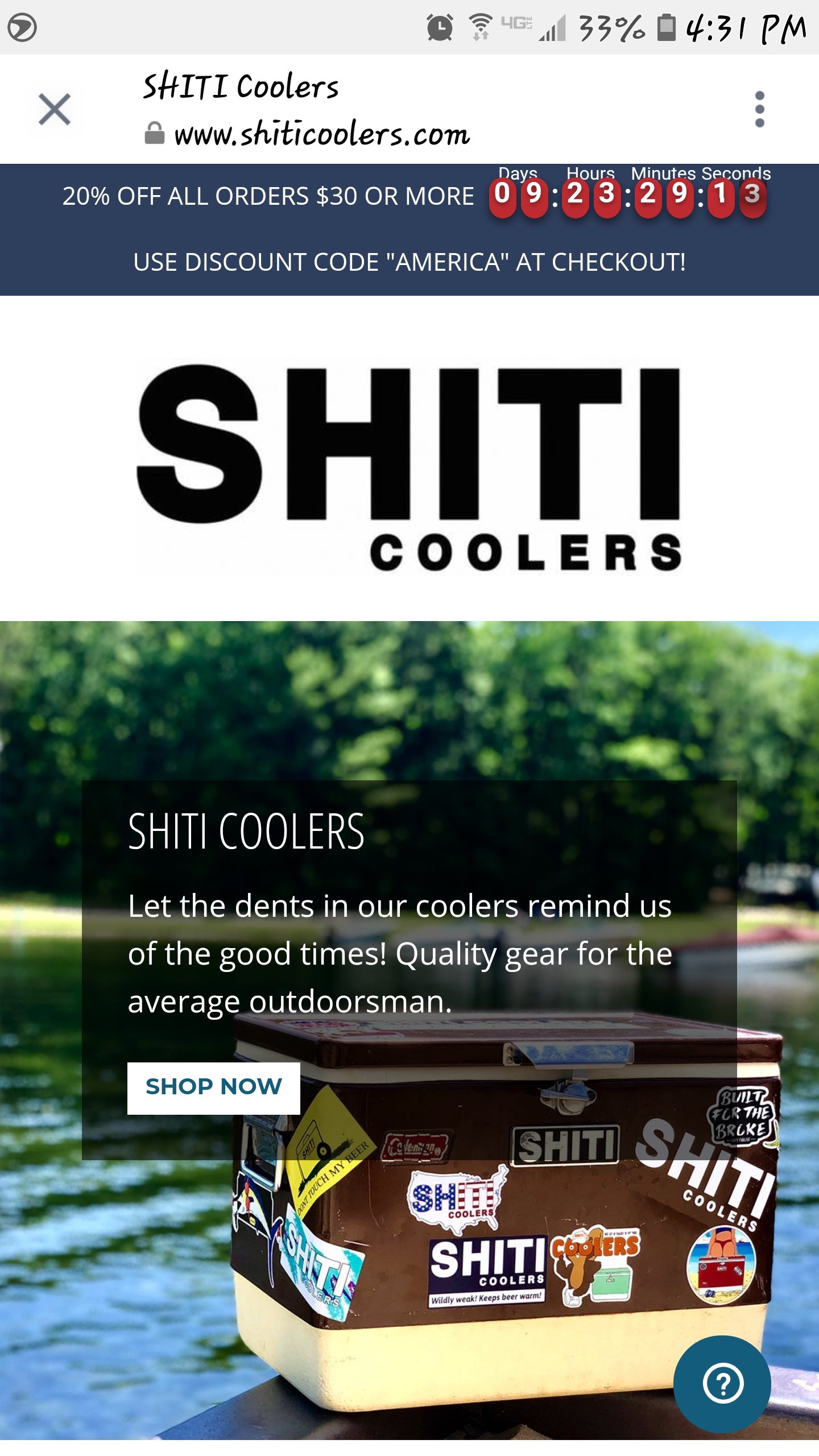 SHITI Coolers - The Official SHITI Coolers Measuring Tape