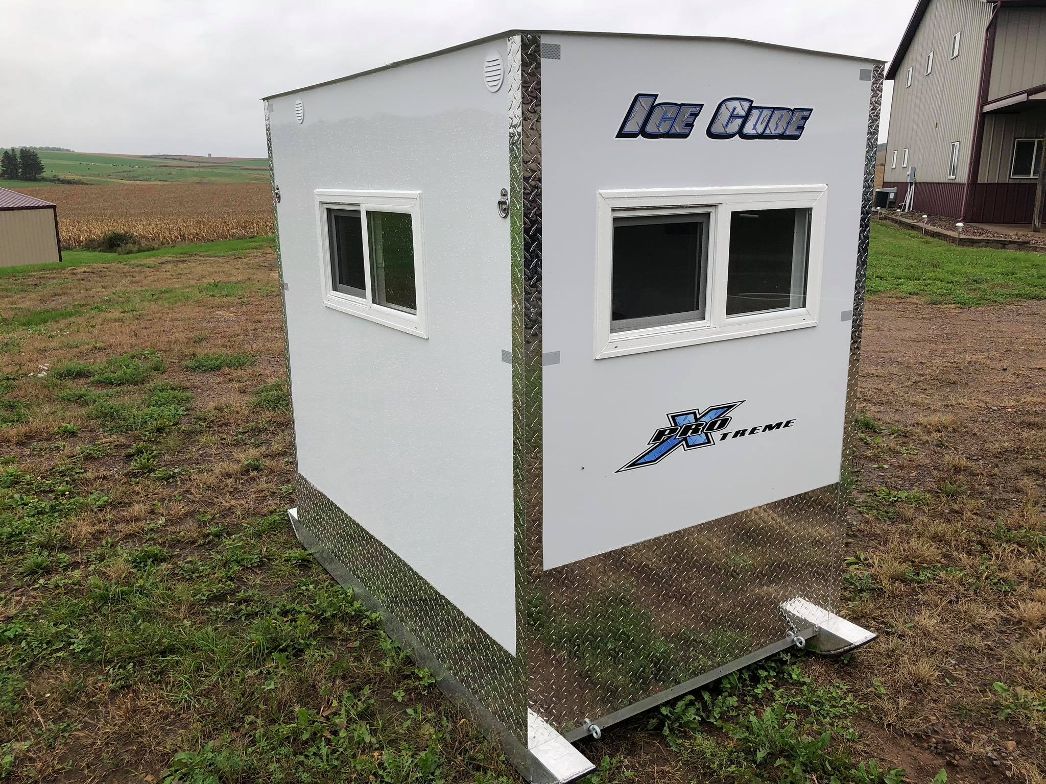 Manufactured Skid House Ice Fishing Forum In Depth Outdoors