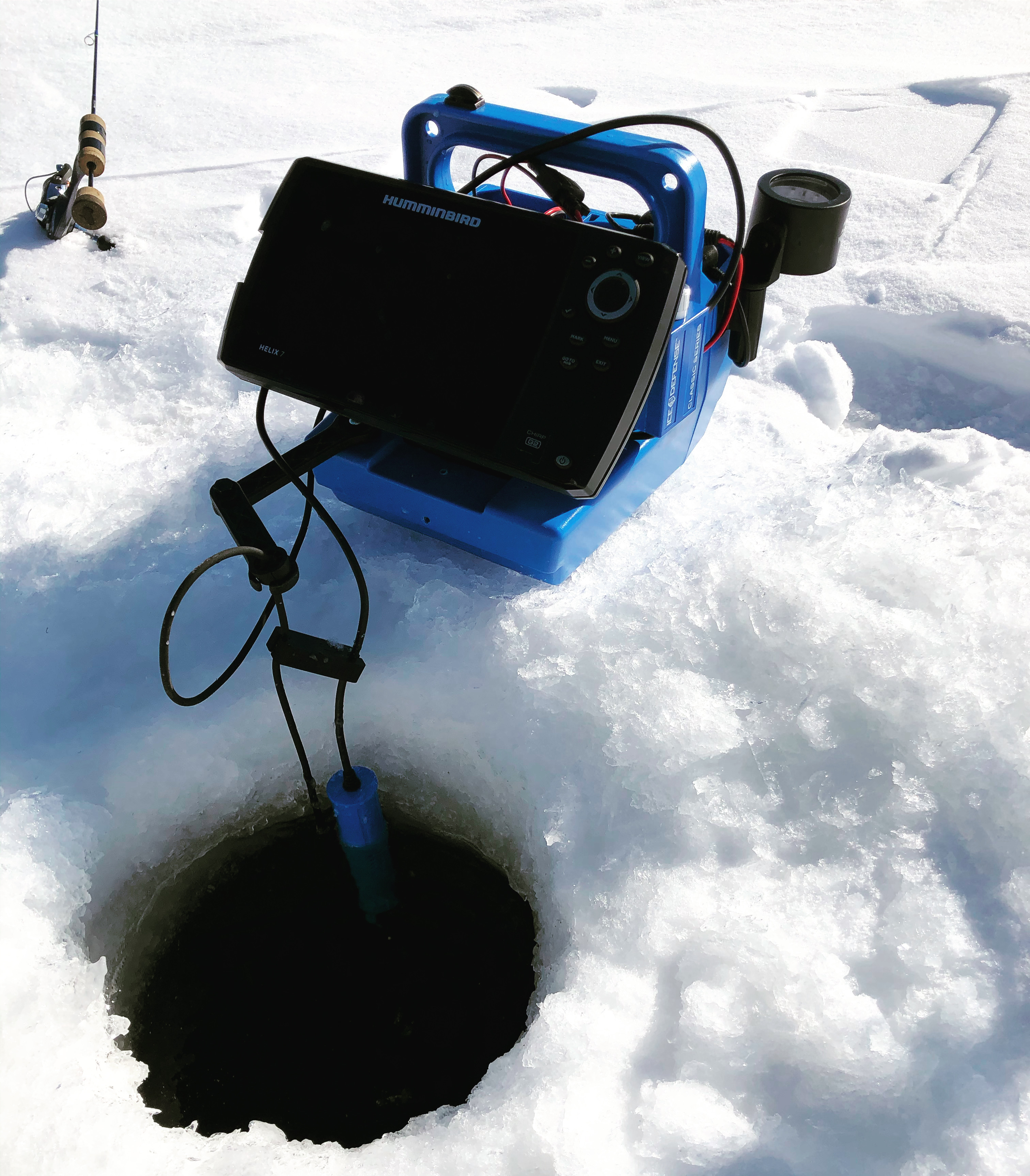 Shuttle and Battery for Helix 7 - Ice Fishing Forum - Ice Fishing