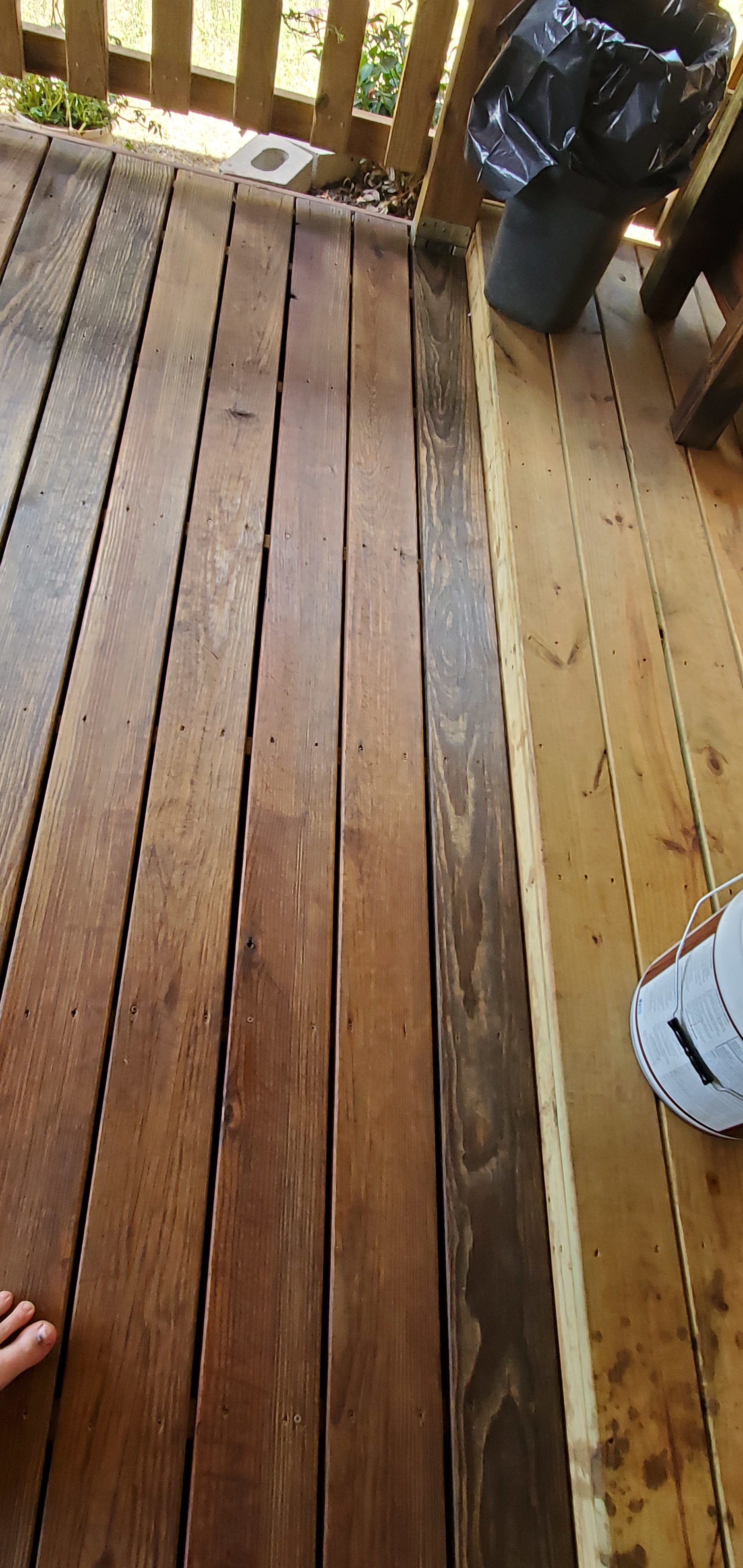 What in the world is happening with this deck wood stain? - General ...