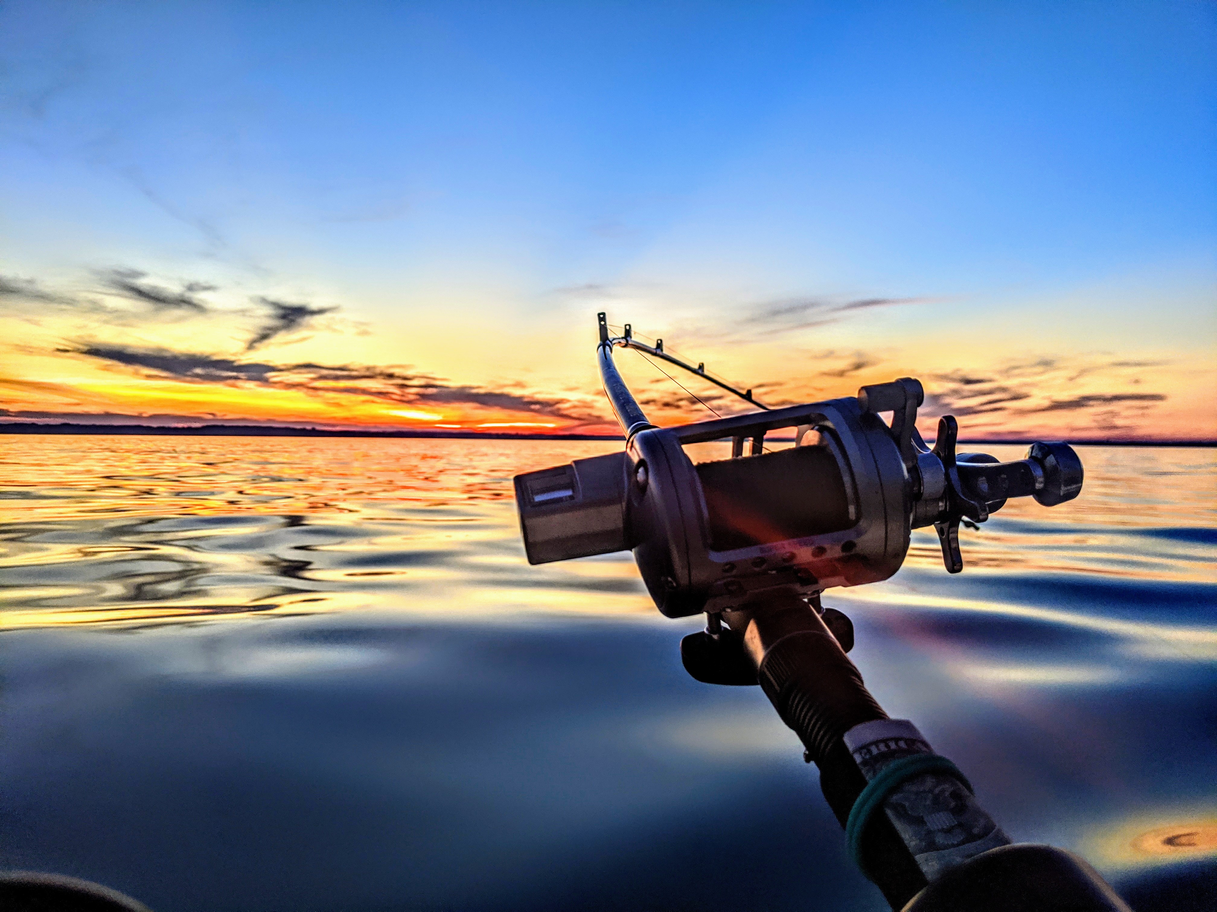 wire-diver-sunset-in-depth-outdoors