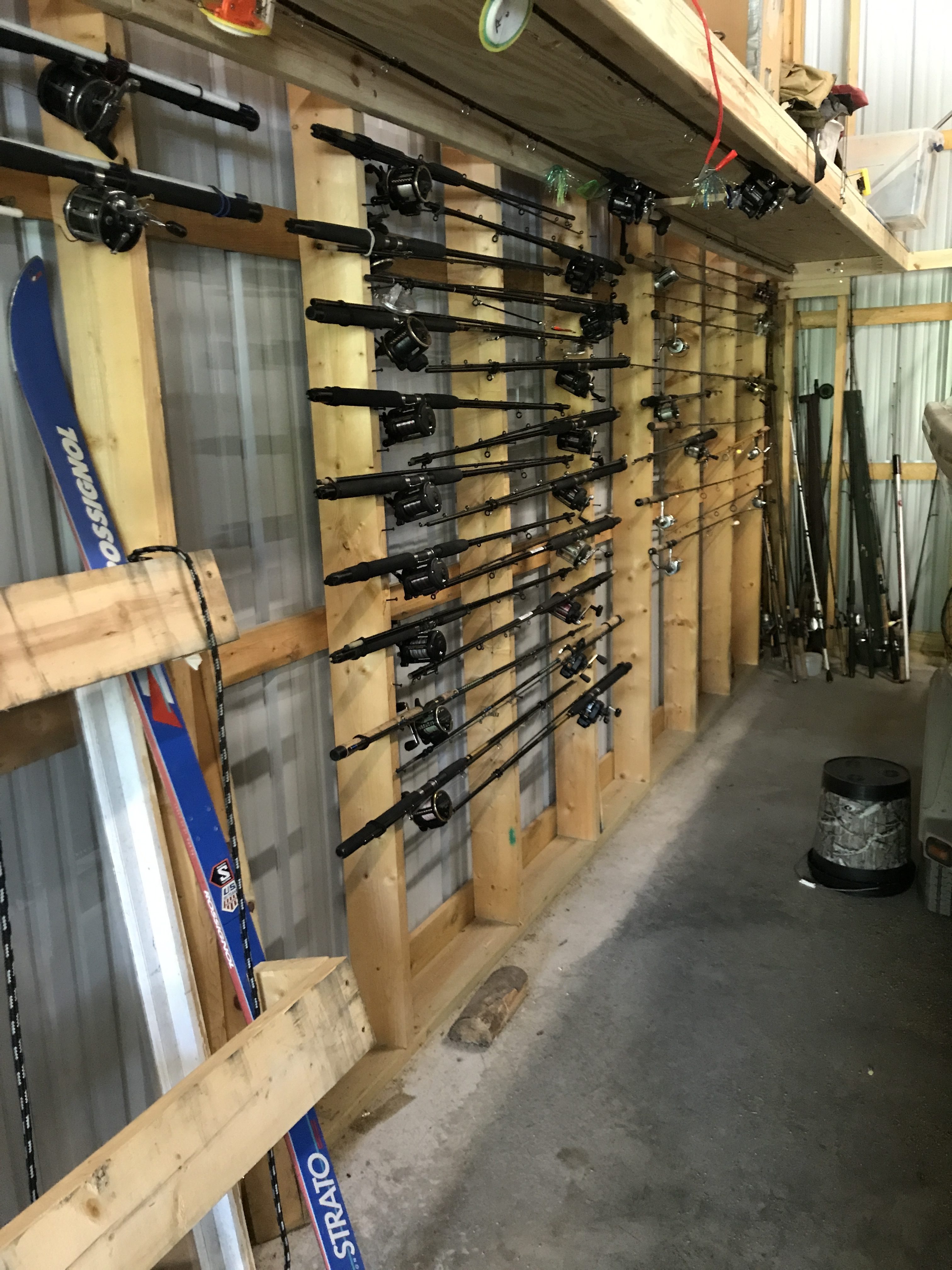 Rod rack for the garage - General Discussion Forum - General