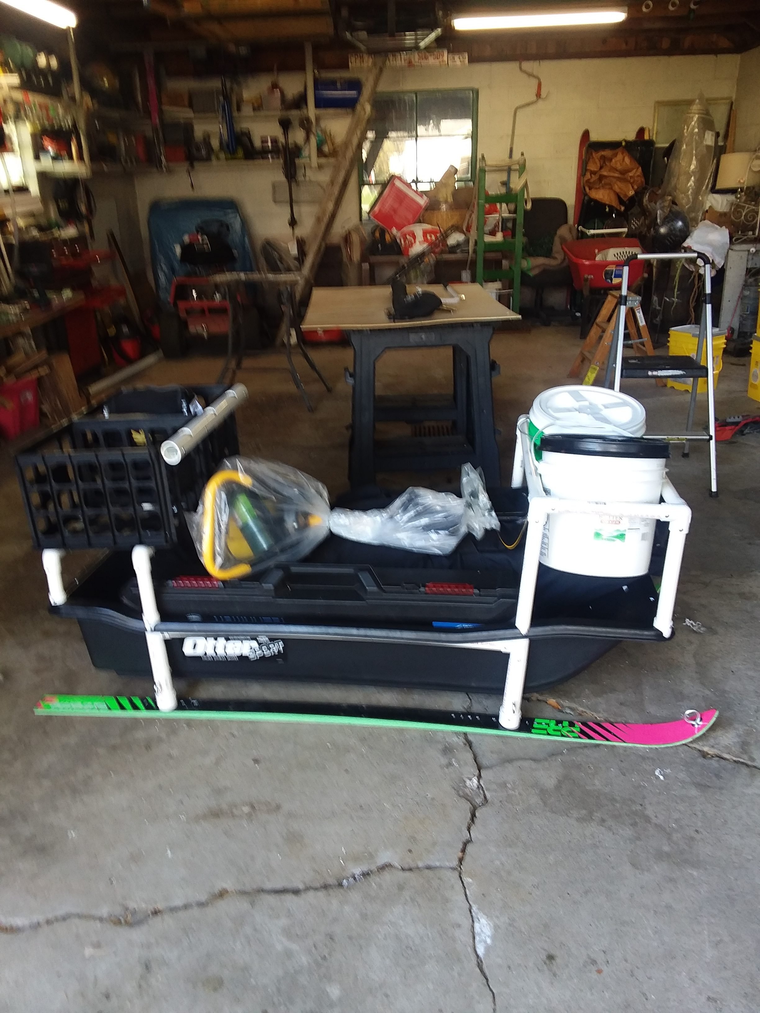 Reasonable Size & Weight for a Loaded Sled When Walking? - Ice