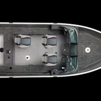Brocraft 3 Rods Storage for 45 Degree Lund Sport Track /Lund Boat