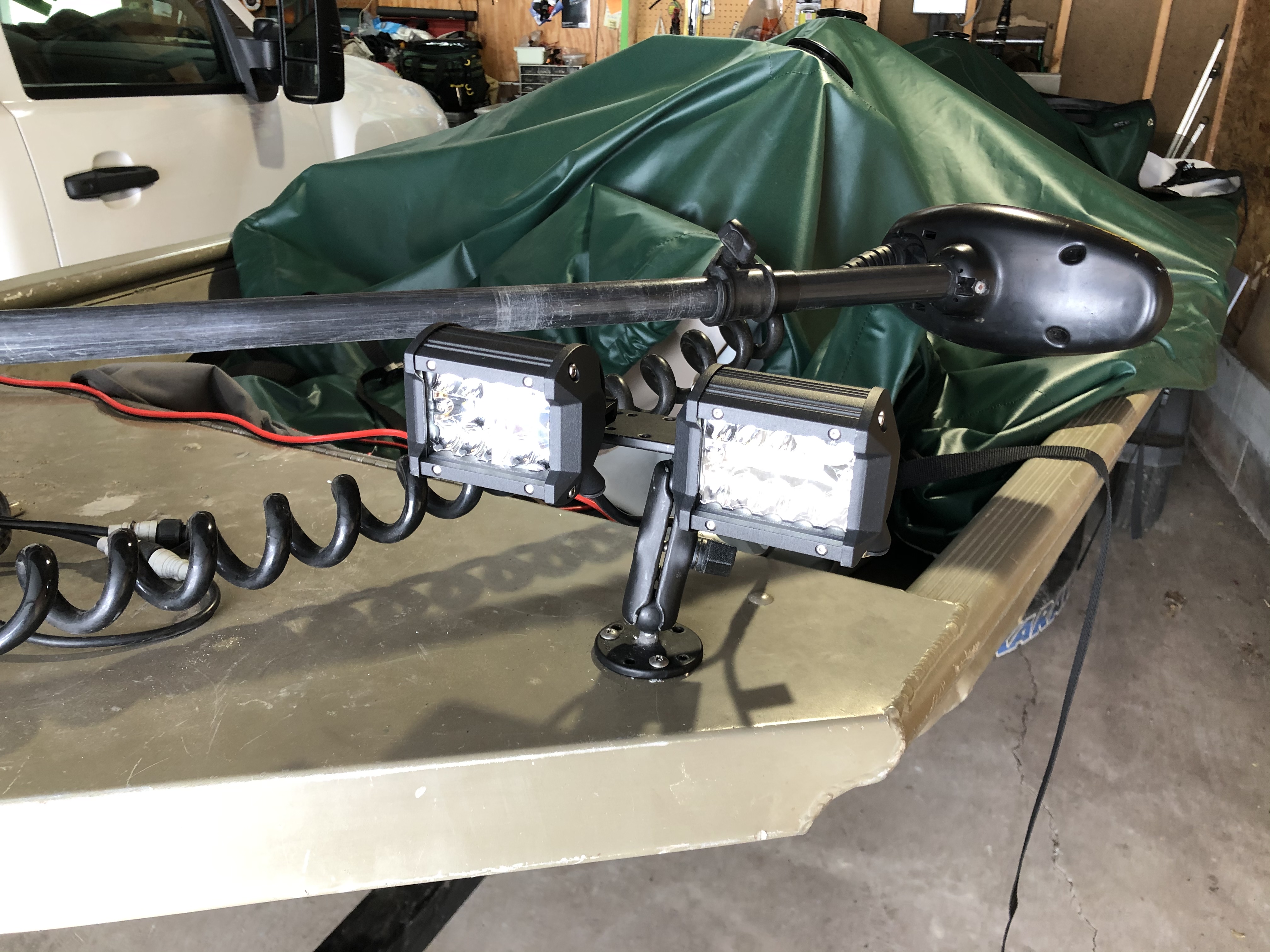 Bow mounted light for night cruising - General Discussion Forum