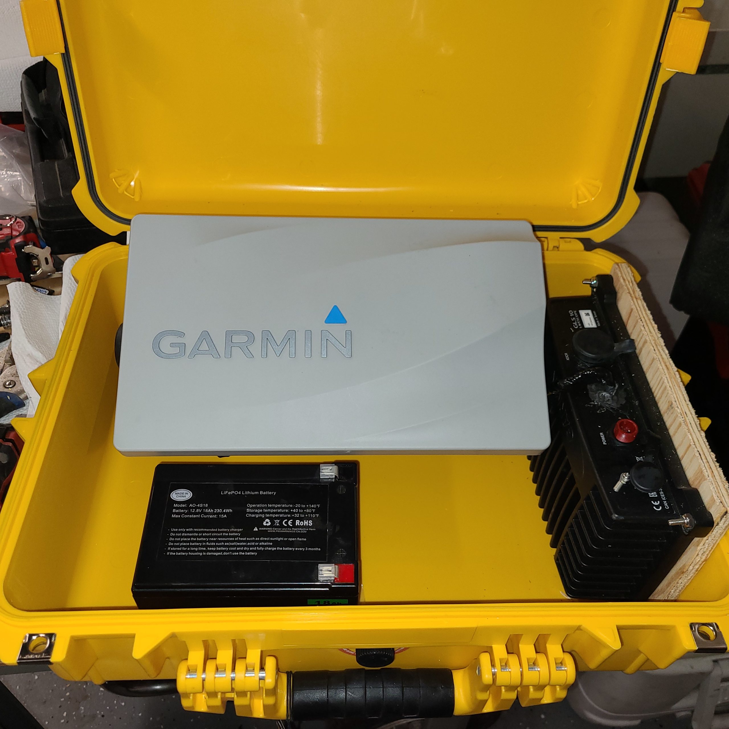 Garmin LiveScope Ice Kit Unbox and Setup 
