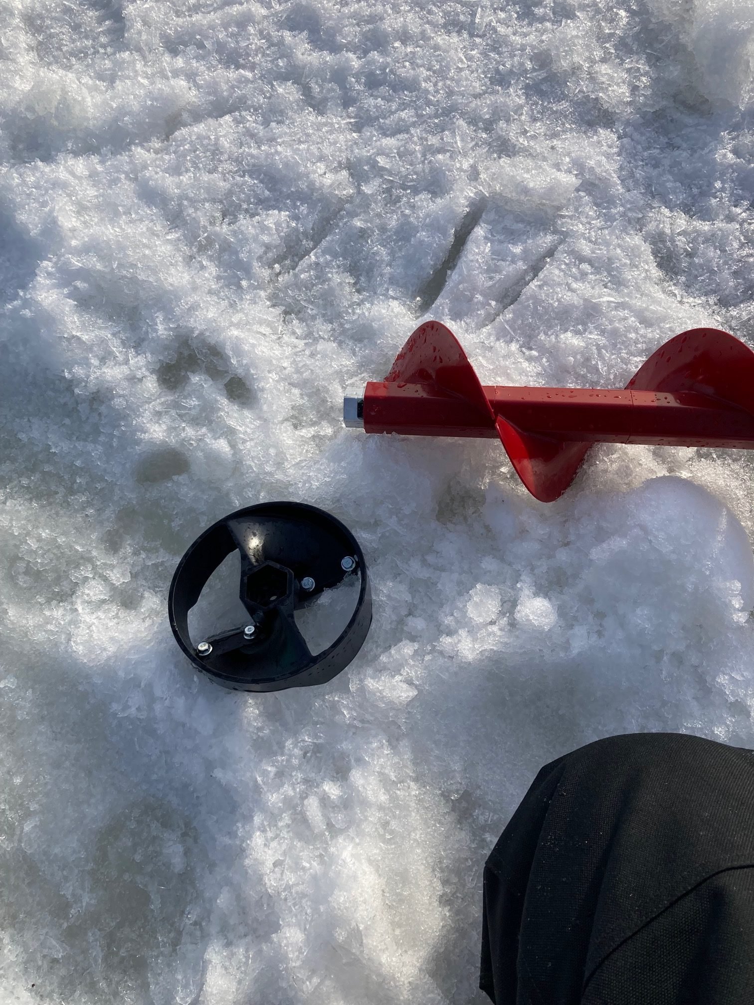 Eskimo Pistol Bit – Broken bolt to Polymer Head - Ice Fishing Forum - Ice  Fishing Forum