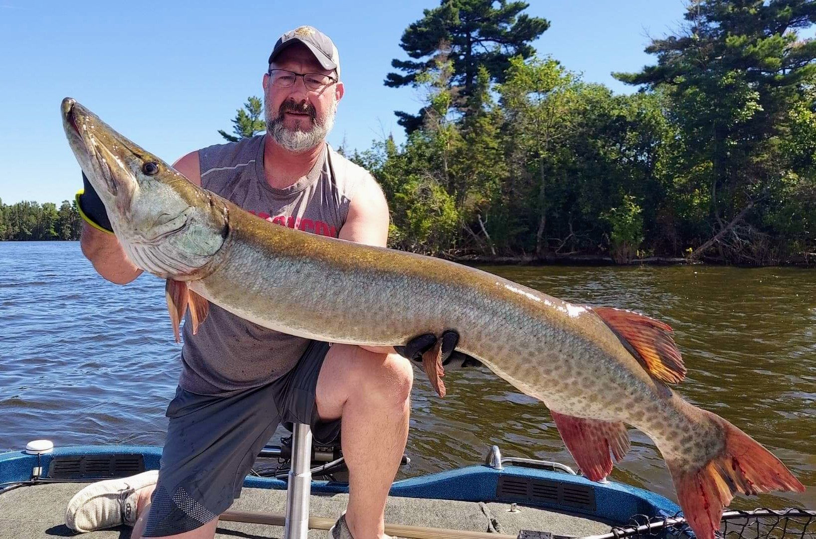 Bought my first musky rod 2 weeks ago and fell into the deep end