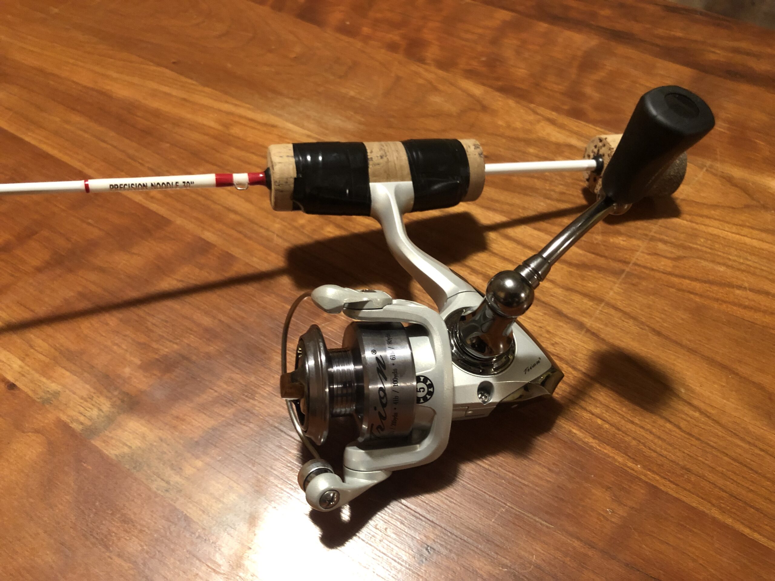 Tuned Up Custom Precision Noodle w/ a Pflueger Trion reel - Classified Ads  - Classified Ads