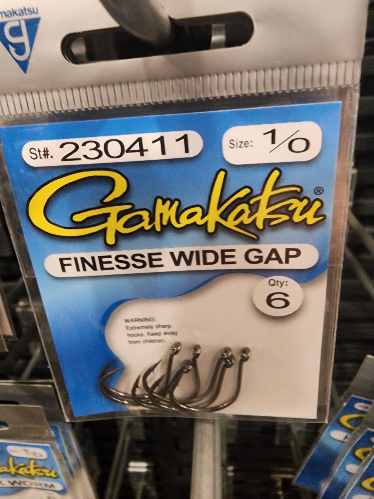 Gamakatsu Finesse Wide Gap Hook