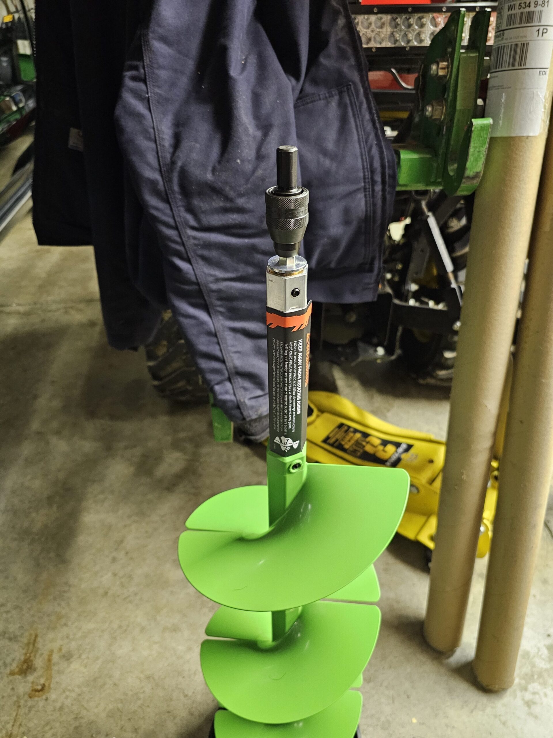 Converting ION Auger Bit to Drill Set-Up - Ice Fishing Forum - Ice Fishing  Forum