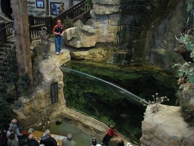 Fishing Center, Bass Pro Shop, Council Bluffs, IA