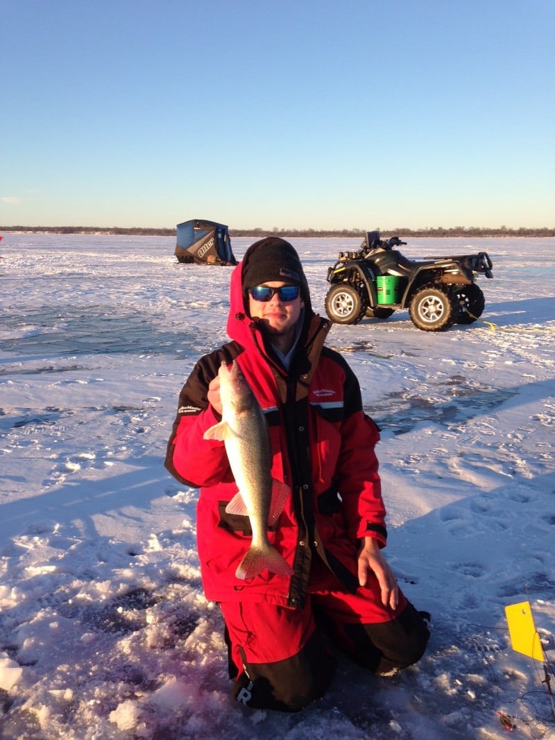 Ice Fishing Fun Fishing at Mille Lacs Fishing Reports InDepth